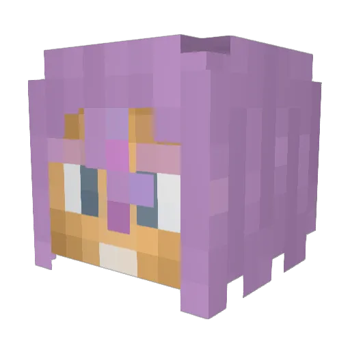 TheyCallMeGod_ Minecraft avatar head, 3D render