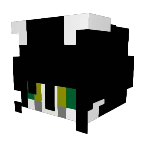 TheyCallMeLester Minecraft avatar head, 3D render