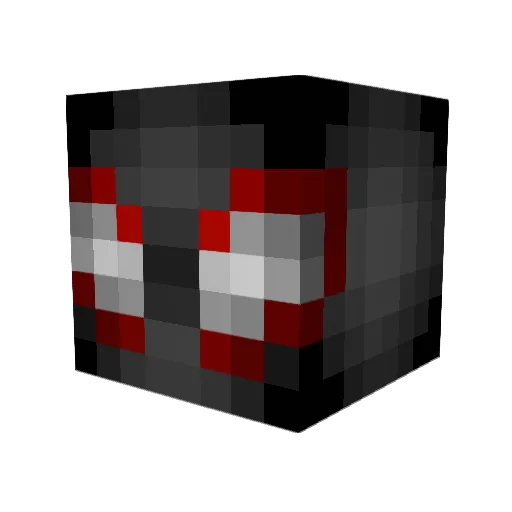 TheyLuvShadow Minecraft avatar head, 3D render