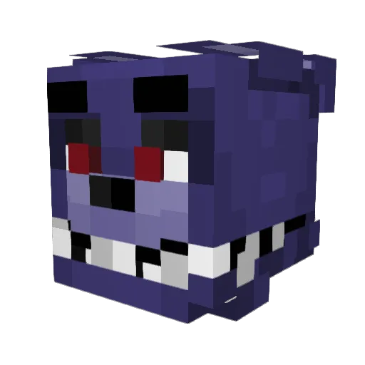They_hat3 Minecraft avatar head, 3D render