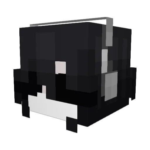 Theyluvolivia Minecraft avatar head, 3D render