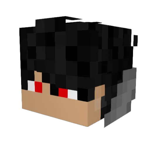 Theyreinthewoods Minecraft avatar head, 3D render