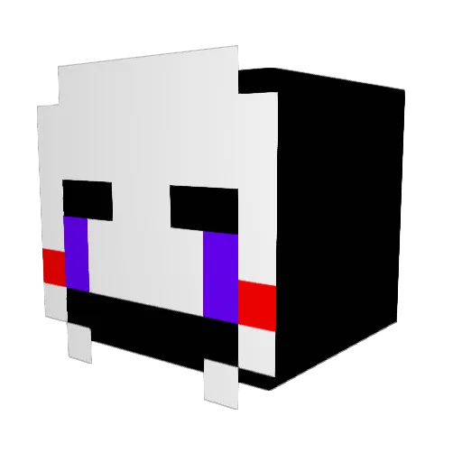 ThiagoUrameshi Minecraft avatar head, 3D render