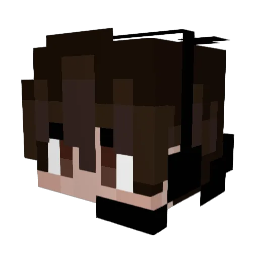 ThiagoXRT89 Minecraft avatar head, 3D render