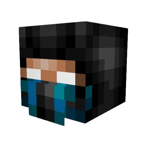 Thiago_ts Minecraft avatar head, 3D render