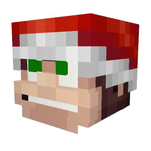 Thibault1998 Minecraft avatar head, 3D render