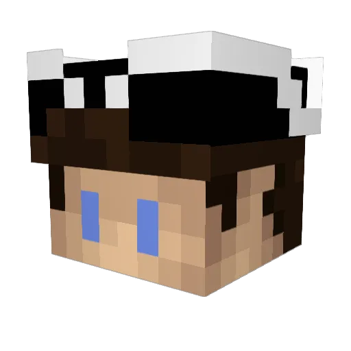 Thibault260204 Minecraft avatar head, 3D render