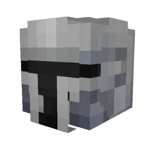 Thibby_28 Minecraft avatar head, 3D render
