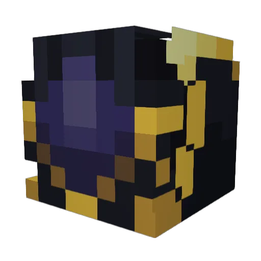 ThiccCreetus Minecraft avatar head, 3D render