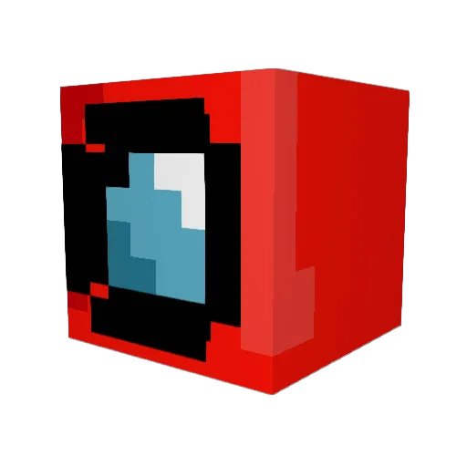 ThiccStink Minecraft avatar head, 3D render