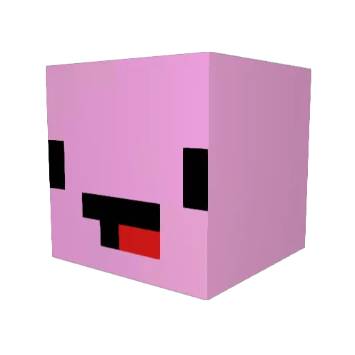 ThiccYummy Minecraft avatar head, 3D render