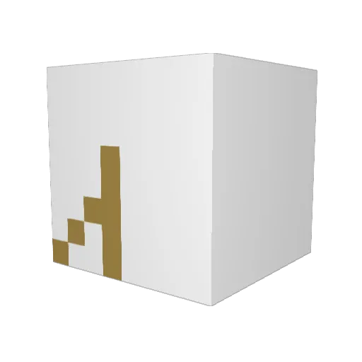 Thicc_Stol Minecraft avatar head, 3D render