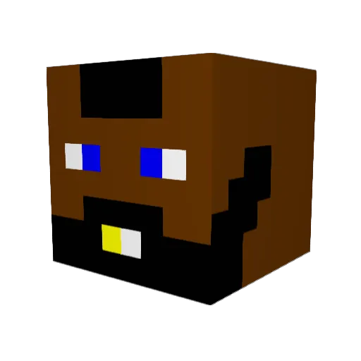 ThicccJesuz Minecraft avatar head, 3D render
