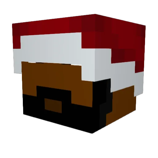 Thickest Minecraft avatar head, 3D render