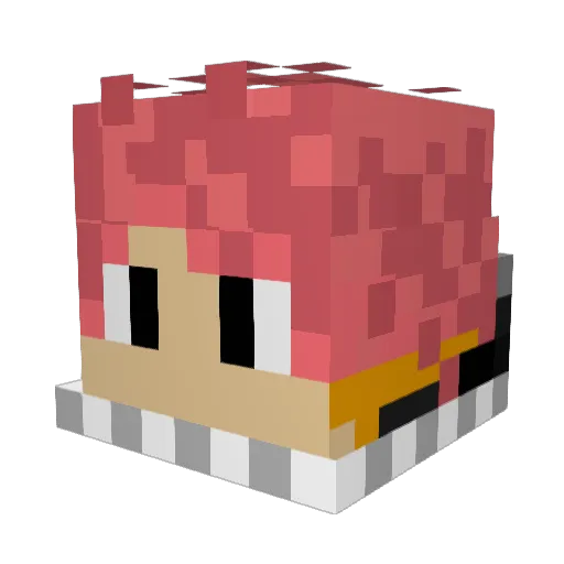 ThiefBoy_99 Minecraft avatar head, 3D render