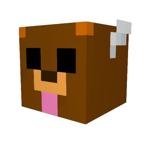 ThiemoNL Minecraft avatar head, 3D render