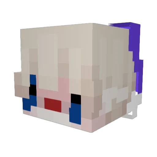 Thierry2017 Minecraft avatar head, 3D render