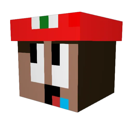 ThijmenTandenFee Minecraft avatar head, 3D render