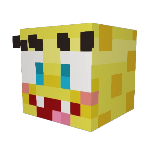 Thijs0425 Minecraft avatar head, 3D render