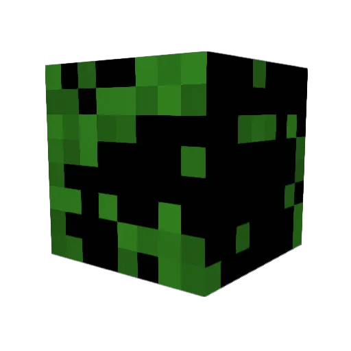 Thijs1218 Minecraft avatar head, 3D render
