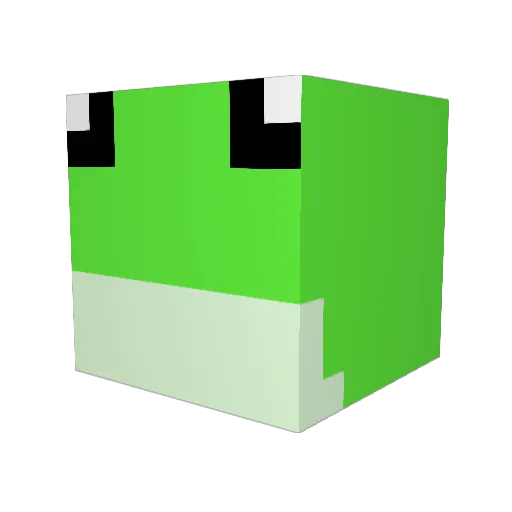 ThijsieNL Minecraft avatar head, 3D render