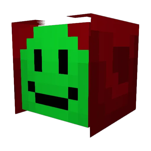 Thilk5941 Minecraft avatar head, 3D render
