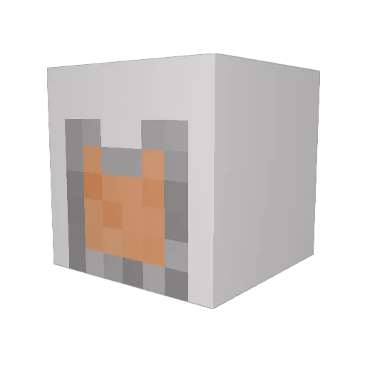 Thimmon420 Minecraft avatar head, 3D render
