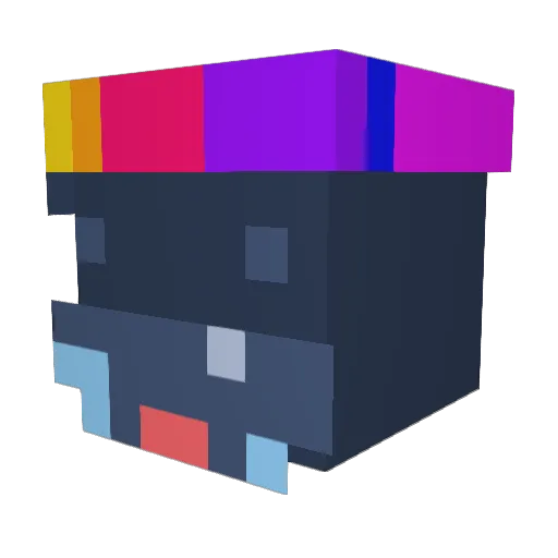 Thing290 Minecraft avatar head, 3D render