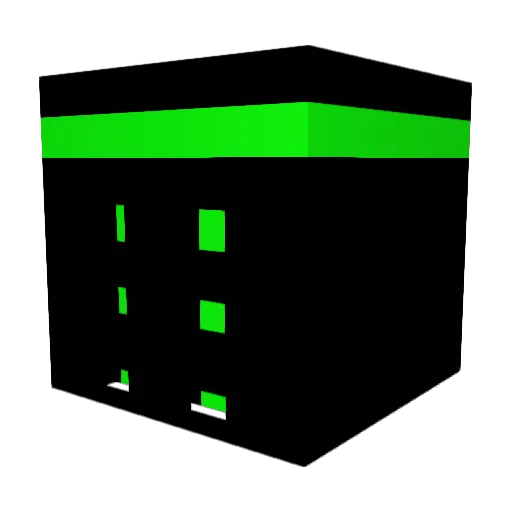 ThirteenBore048 Minecraft avatar head, 3D render