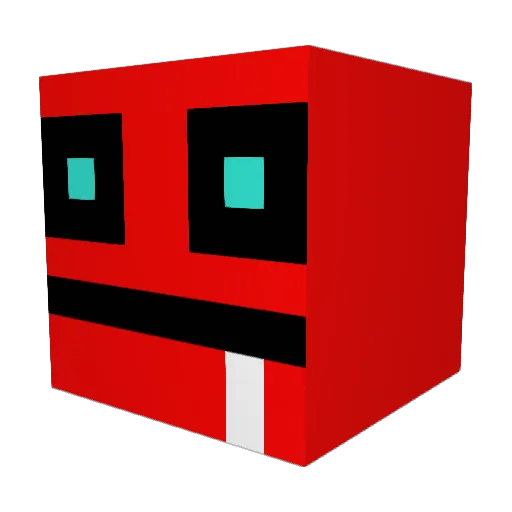 Thirty7Stitches Minecraft avatar head, 3D render