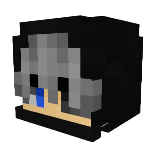 ThisArthys Minecraft avatar head, 3D render