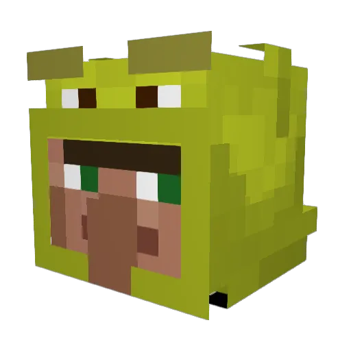 ThisDude486 Minecraft avatar head, 3D render