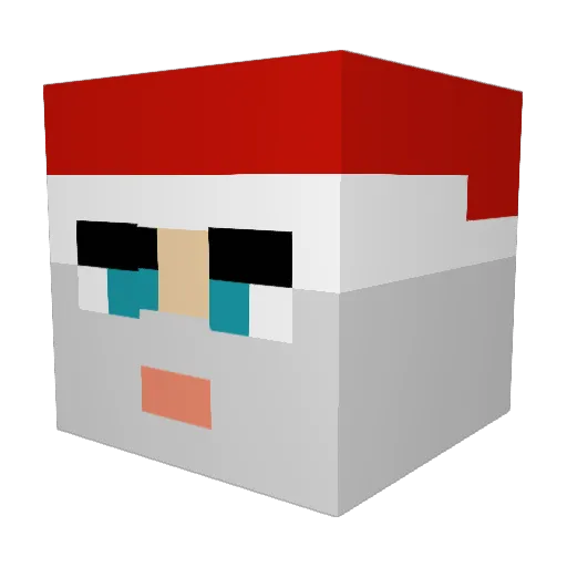ThisIsGaming_YT Minecraft avatar head, 3D render