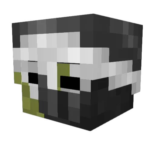ThisIsGoodNewss Minecraft avatar head, 3D render