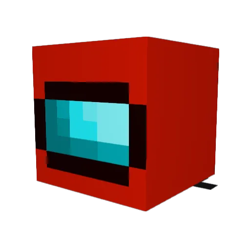 ThisIsMafu Minecraft avatar head, 3D render