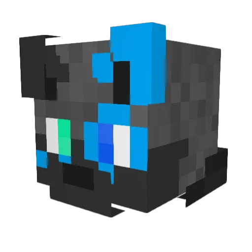 ThisIsntOmega_ Minecraft avatar head, 3D render