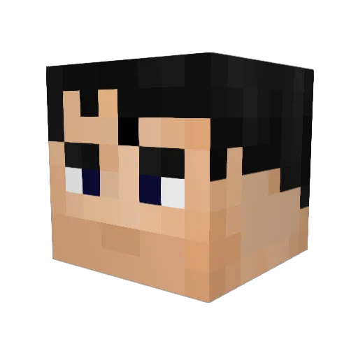 ThisIzMeHugoz Minecraft avatar head, 3D render