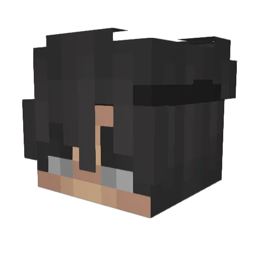ThisJojo Minecraft avatar head, 3D render