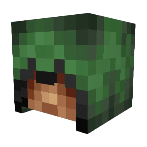 ThisMaKcuK Minecraft avatar head, 3D render