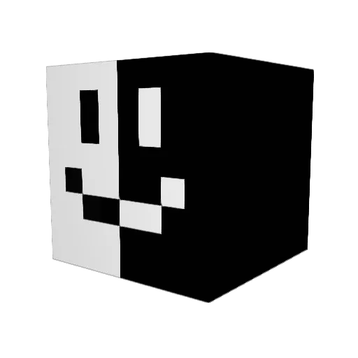 ThisOxen Minecraft avatar head, 3D render
