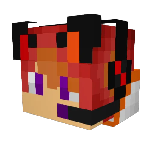 ThisThatGuy Minecraft avatar head, 3D render