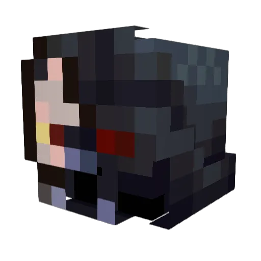 ThisTrashKid Minecraft avatar head, 3D render