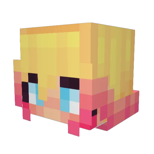 This_Aint_Bob Minecraft avatar head, 3D render