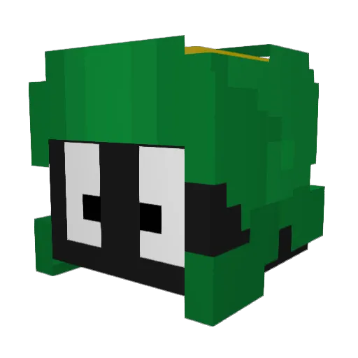 ThismaP_ Minecraft avatar head, 3D render