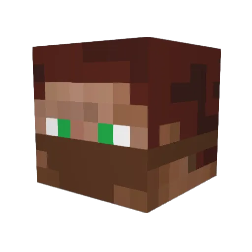 Thistallboi Minecraft avatar head, 3D render