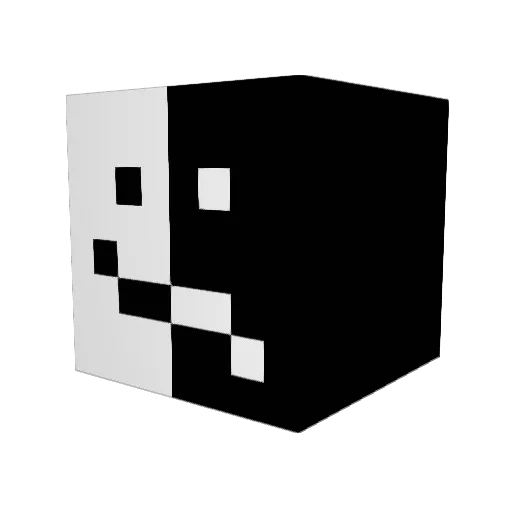 Thister8120 Minecraft avatar head, 3D render