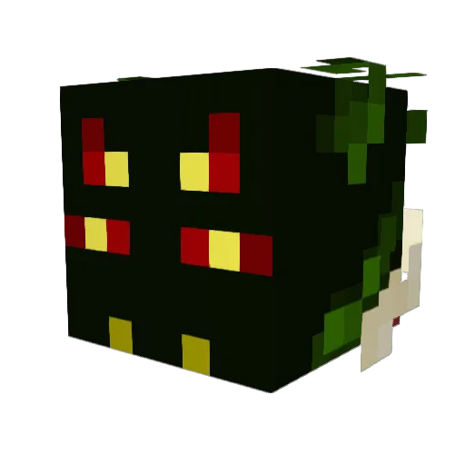 Thoah474 Minecraft avatar head, 3D render