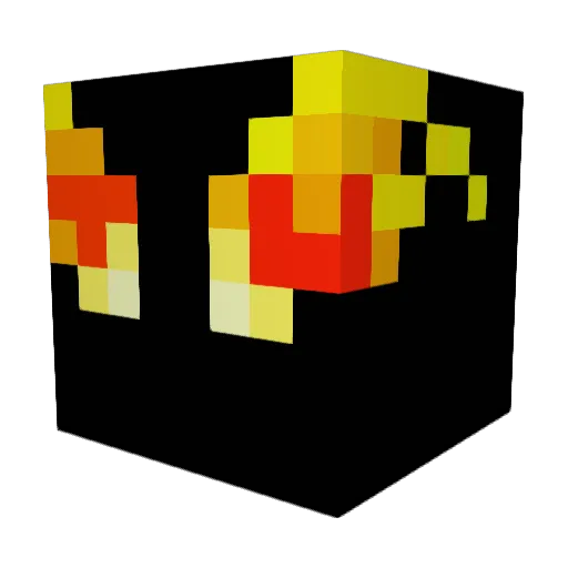 Thogeo Minecraft avatar head, 3D render