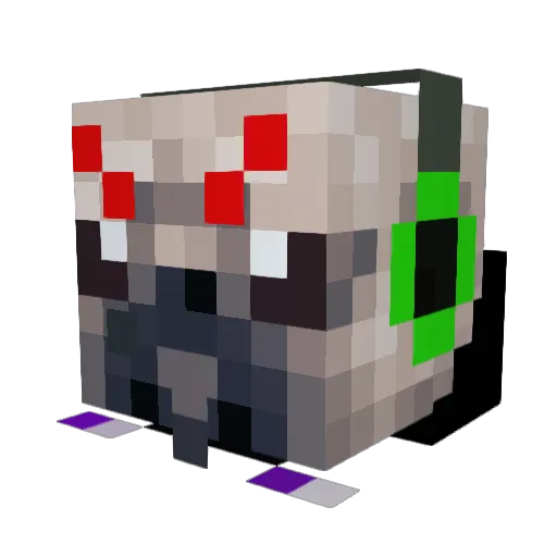 ThomBri Minecraft avatar head, 3D render
