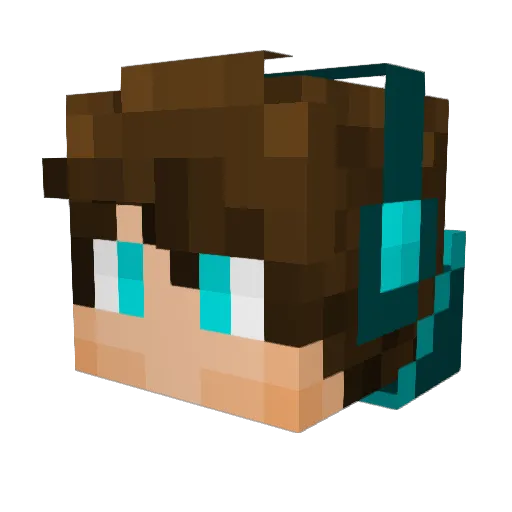 Thomas1234567896 Minecraft avatar head, 3D render
